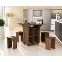 Ver imagem 2 de Mesa Dobrável Any Castanho