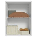 Ver imagem 5 de Armário Aéreo para Quarto 50 Cm 1 Porta Branco Neo Madesa