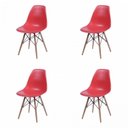Ver imagem 1 de Kit 4 Cadeiras Polipropileno Eames Dkr