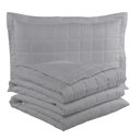 Ver imagem 1 de Cobre Leito Soft Solteiro 2pçs:Cinza