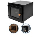 Ver imagem 1 de Forno Quadrado 30x35x50 Chapa 2mm Tampa Vidro 1301 Metalmig