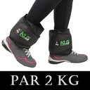 Ver imagem 2 de Kit Caneleira De Peso 2kg 3kg 4kg Fixa Velcro