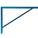 Ver imagem 1 de Suporte Prateleira Mão Francesa Cantoneira Medidas 24x2x28