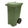 Lixeira Grande Contentor de Lixo com Rodas 240 Litros Vm - 3