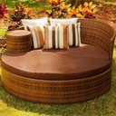 Ver imagem 7 de 4 Cadeiras e Mesa 2 Espreguiçadeiras Mesa + Chaise Trama Capuccino