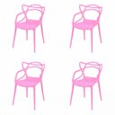 Ver imagem 1 de Kit com 4 Cadeiras para Sala de de Jantar Solna 