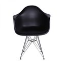 Ver imagem 2 de Kit 4 Poltronas com Braço Base Cromada Eames Dkr