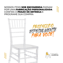 Ver imagem 4 de Kit 6 Cadeiras Tiffany em Polipropileno para Sala de Jantar Eventos e Festa