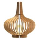Ver imagem 1 de Luminária de Chão Oásis Mdf Cru