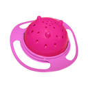 Ver imagem 2 de Prato Alimentação Infantil Giro Bowl Gira 360 - Art Baby - Rosa