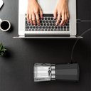 Ver imagem 4 de Moedor de Café Elétrico Portátil Carrega Usb Itali 18cm