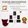 Kit Placas Quadros Decorativos 3 Pçs Mdf 20x30 Cactos - 5