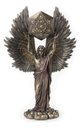 Ver imagem 3 de Arcanjo Metatron Anjo Supremo Porta Voz de Deus Veronese 06201 Bronze Bronzeada