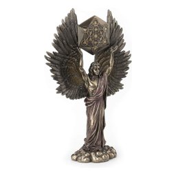 Arcanjo Metatron Anjo Supremo Porta Voz de Deus Veronese 06201 Bronze Bronzeada - 2