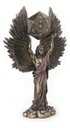 Ver imagem 2 de Arcanjo Metatron Anjo Supremo Porta Voz de Deus Veronese 06201 Bronze Bronzeada