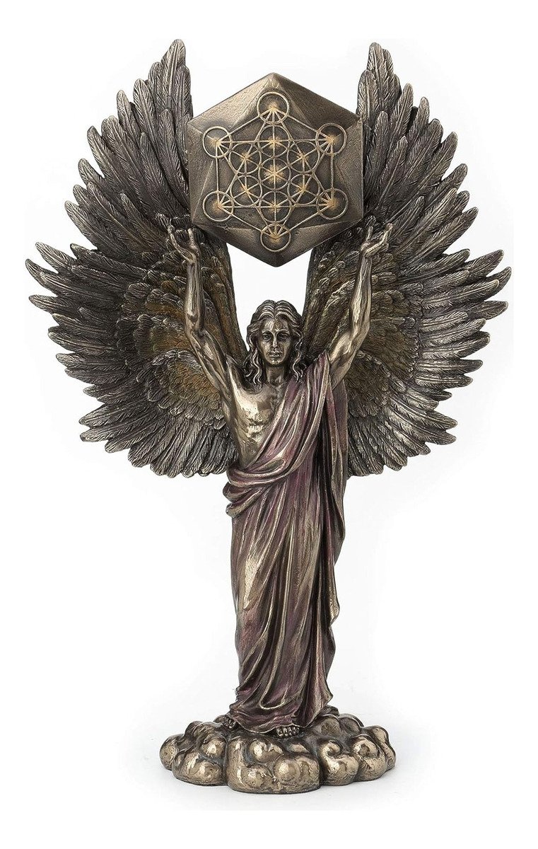 Arcanjo Metatron Anjo Supremo Porta Voz de Deus Veronese 06201 Bronze Bronzeada