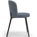 Ver imagem 6 de Kit 4 Cadeiras Sala de Jantar Estofada Gavi L02 Suede Cinza - Lyam Decor