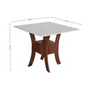 Ver imagem 3 de Mesa Quadrada Mabelly 90 Cm Mdf