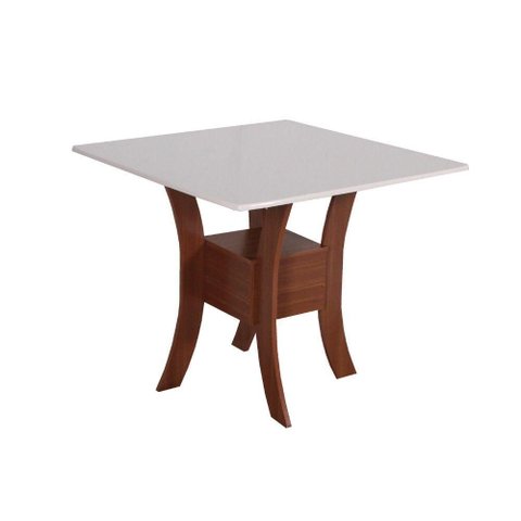 Mesa Quadrada Mabelly 90 Cm Mdf