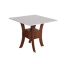 Ver imagem 1 de Mesa Quadrada Mabelly 90 Cm Mdf