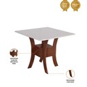 Ver imagem 2 de Mesa Quadrada Mabelly 90 Cm Mdf