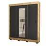 Guarda Roupa Araplac 3 Portas com Espelho - 1