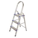 Ver imagem 2 de Escada Alumínio Forte Doméstica com 3 Degraus até 120kg Real
