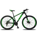 Ver imagem 1 de Bicicleta Aro 29 Ksw Aluminio 27 Vel Preto/verde