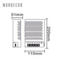 Ver imagem 3 de Fonte para Fita Chaveada 250w 10,42a 24 Dc-nordecor