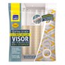 Cortina para Box Plast Leo Vinil com Ilhós e Visor Retangular 1,35x2,00m Estampada Losangos - 7