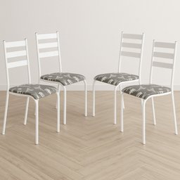 Kit 4 Cadeiras para Cozinha e Sala de Jantar 541.sli - 1