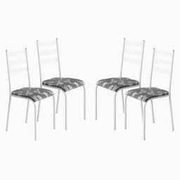 Kit 4 Cadeiras para Cozinha e Sala de Jantar 541.sli - 2