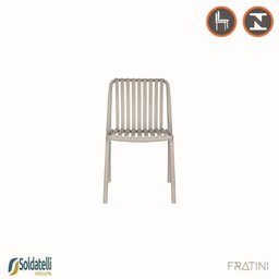 Kit 4 Cadeiras Empilhável Design Cancun Gávea Pp Várias Cores - Fratini - 3