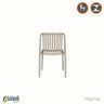 Kit 4 Cadeiras Empilhável Design Cancun Gávea Pp Várias Cores - Fratini - 5