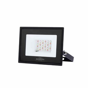 Refletor Led Holofote 50w Rgb Colorido Controle e Memoria