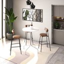 Ver imagem 2 de Mesa Bistrô Barcelona 80 cm Branco/Tx