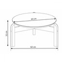 Ver imagem 3 de Mesa de Centro Lizz Cedro - Casa D