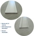 Ver imagem 2 de Rodapé 15cm Poliestireno Branco 480 Santa Luzia - 2,4 Metros