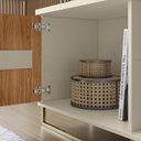 Ver imagem 6 de Rack Bancada TV 75 Metha 180 cm Cinamomo Mell Off White MBL