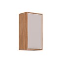Ver imagem 1 de Armário Aéreo Cozinha Celeste 1 Porta 40cm Cinamomo/Off MGM