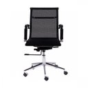 Ver imagem 5 de Kit 2 Cadeiras Escritorio Diretor Esteirinha Tela Mesh 3303 Preto
