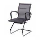 Ver imagem 2 de Kit 2 Cadeiras Escritorio Interlocutor Esteirinha Tela Mesh 3303