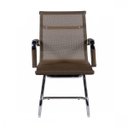 Ver imagem 4 de Kit 2 Cadeiras Escritorio Interlocutor Esteirinha Tela Mesh 3303