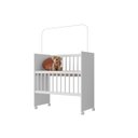 Ver imagem 4 de Berço Conforto Premium C/rodízios e Grade Móvel - Branco