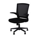 Ver imagem 7 de Kit 2 Cadeiras Escritorio Diretor Giratoria Tela Mesh Milão 3314 Preto