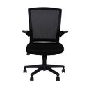 Ver imagem 3 de Kit 2 Cadeiras Escritorio Diretor Giratoria Tela Mesh Milão 3314