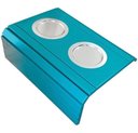 Ver imagem 3 de Kit 3 Esteira Decorativa Laqueada Sofá Alumínio Azul Tiffany