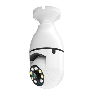 Câmera Segurança 360 Lâmpada Vigilância Wifi Full Hd e Visão