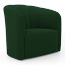 Ver imagem 1 de Poltrona Decorativa Living Abby Bouclê Verde - Desk Design