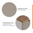 Ver imagem 4 de Balcão 4 Gavetas 40cm com Tampo com Rodapé Ipanema CabeCasa MadeiraOriginals